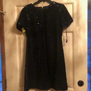 Tommy Hilfiger sequin black dress